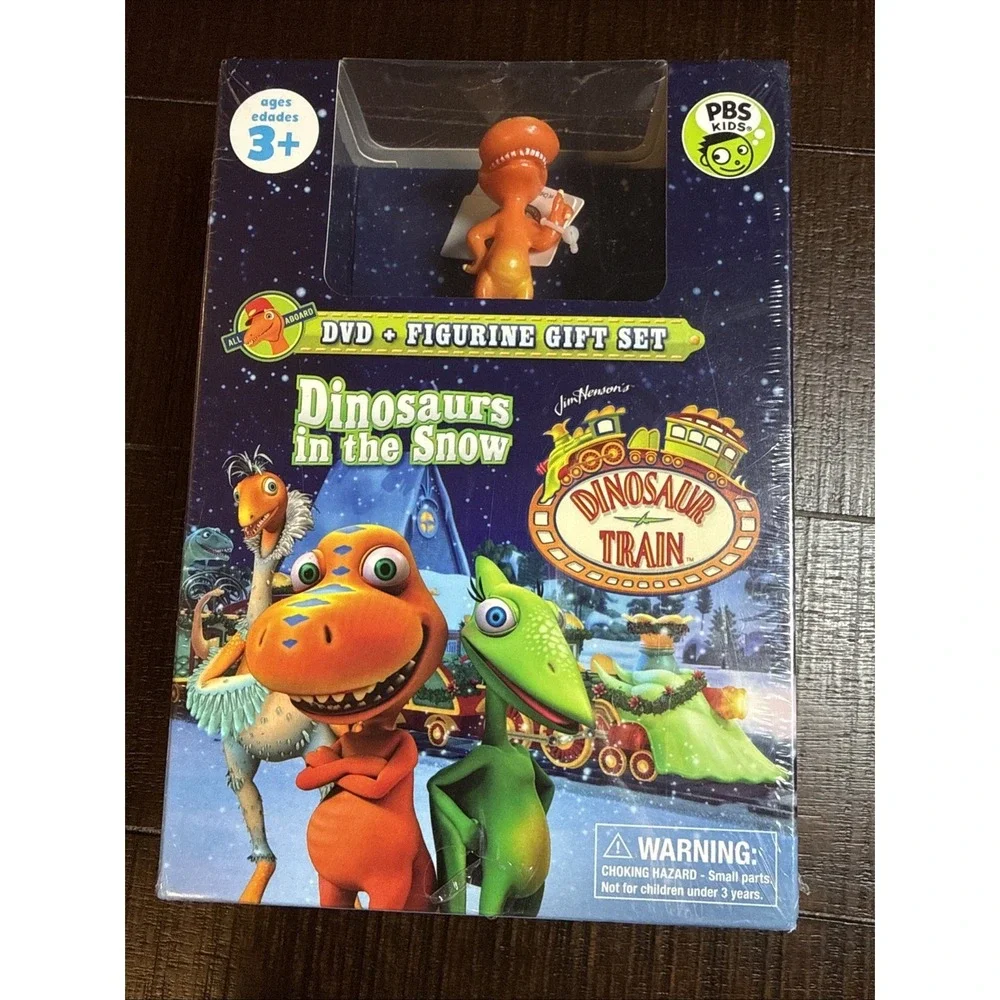 Dinosaur Train:‎ Dinosaurs in the Snow w/Figurine (DVD, 2015, PBS)